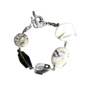 Etienne Aigner Stone Bracelet With Tag's